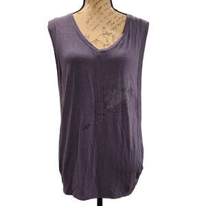 Billabong Womens Size Medium‎ Sleeveless Swim Cover Shirt Blue Surf